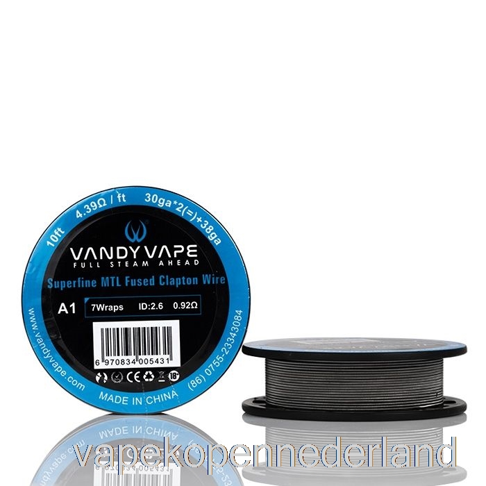 Elektronische Sigaret Vape Vandy Vape Superfijne Mtl Draadspoelen - 10 Voet 4.39ohm A1 Gesmolten Clapton Draad